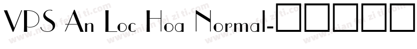 VPS An Loc Hoa Normal字体转换